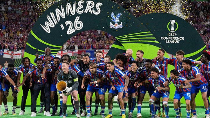 UEFA Konferans Ligi'ni Crystal Palace kazandı! İngiliz ekibi, Rayo Vallecano'yu tek golle geçti