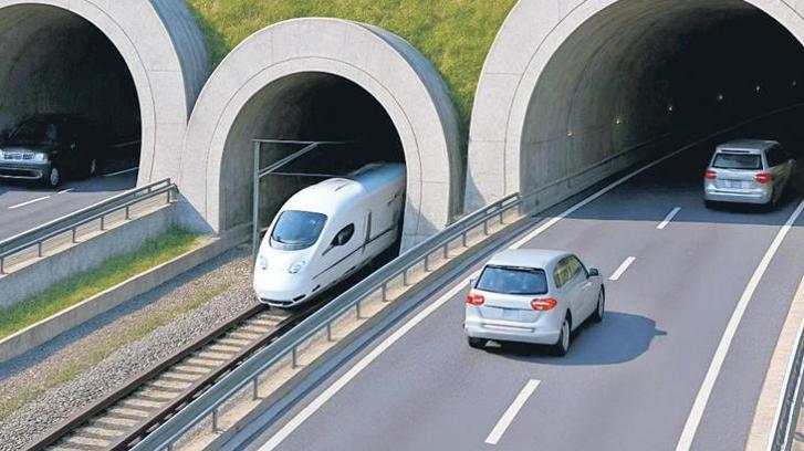 Amanos Dağları’ndan üçlü tüp ile geçiş