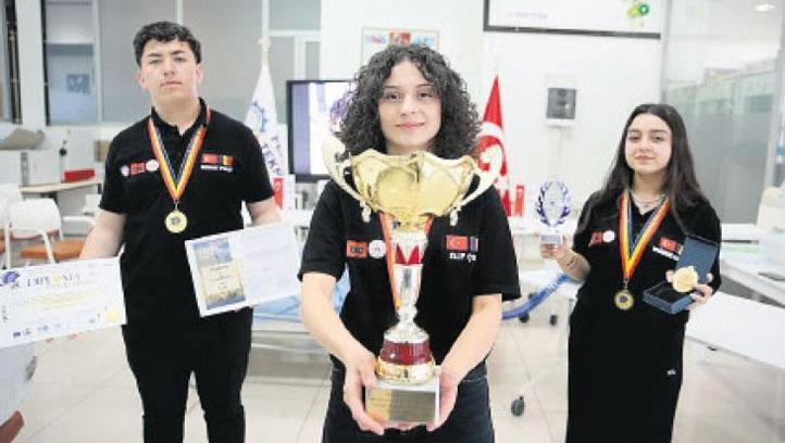 Vanlı öğrenciler Avrupa’da birinci oldu