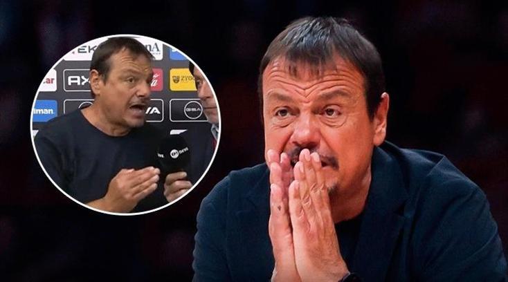 Yunanistan'da basketbolun şampiyonu Olympiakos! Ergin Ataman maç sonu çıldırdı
