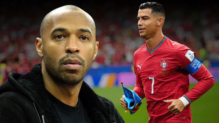 Thierry Henry, Cristiano Ronaldo'yu yerden yere vurdu! 'Gol atması gereken takımdır'