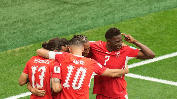 Dünya Kupası'nda İsviçre, Kanada'yı mağlup etti! Grubu lider bitirdiler