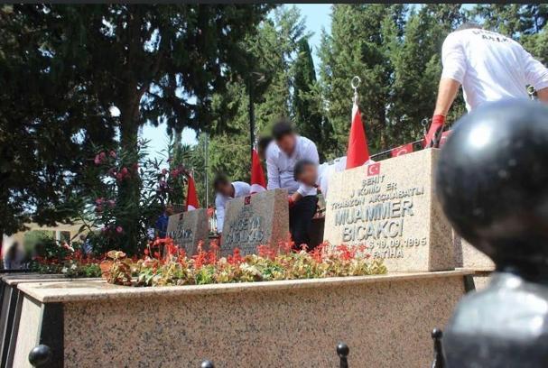 Gemlik Açık Ceza İnfaz Kurumu hükümlü ve personelinden şehitlik ziyareti