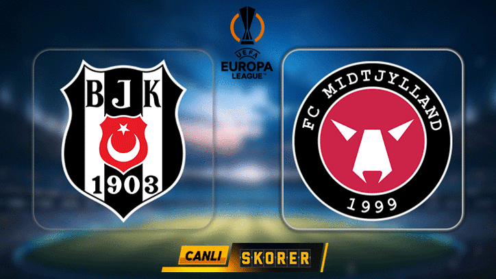 UEFA Avrupa Ligi'nde Beşiktaş sezonun açılış maçında! Eleme turunda rakip Midtjylland