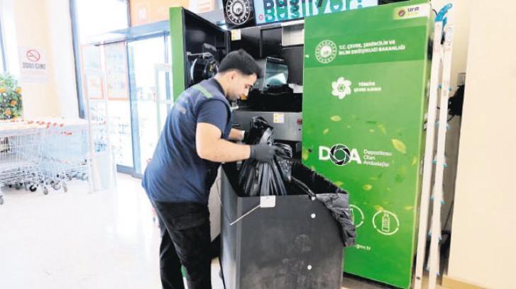 Günlük 7 bin ambalaj geri dönüşüme kazandırılıyor