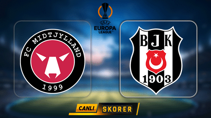 Beşiktaş tur için sahada! Siyah-beyazlıların rakibi Midtjylland