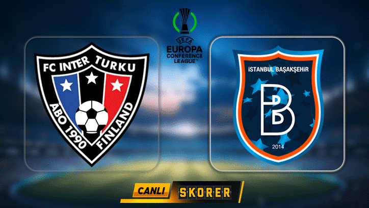 UEFA Konferans Ligi'nde eleme heyecanı! Başakşehir'in rakibi Inter Turku