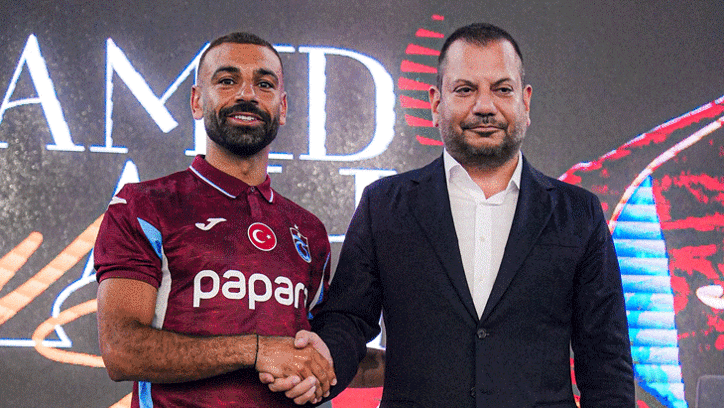 Trabzonspor'dan yıldız transferi Mohamed Salah için imza töreni! 'Kupalar kazanmak için geldim'