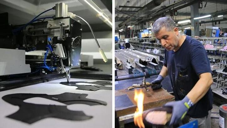 Manisa'da geliştirilen yapay zeka destekli makine, ayakkabı üretimini 10 kat artırdı