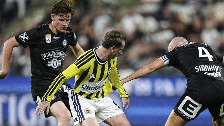 Fenerbahçe, Sturm Graz'ı yıktı! Sarı-lacivertliler, Şampiyonlar Ligi'nde play-off turuna yükseldi