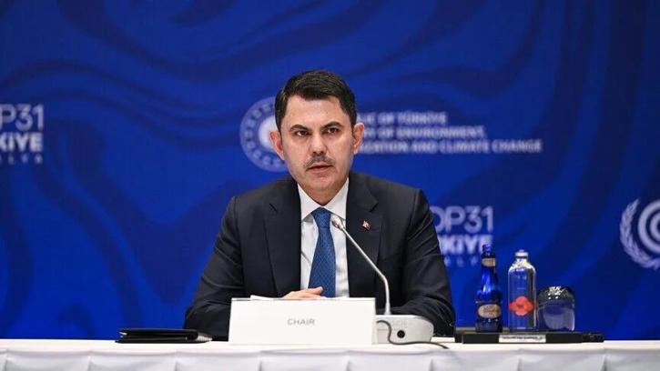 Bakan Kurum'dan COP31 diplomasisi! Bugüne kadar 36 uluslararası temas gerçekleştirildi