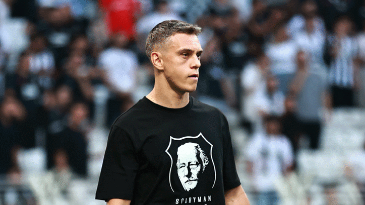 Trossard Beşiktaş formasıyla ilk kez sahne aldı! Dusan Vlahovic tribünden maçı izledi