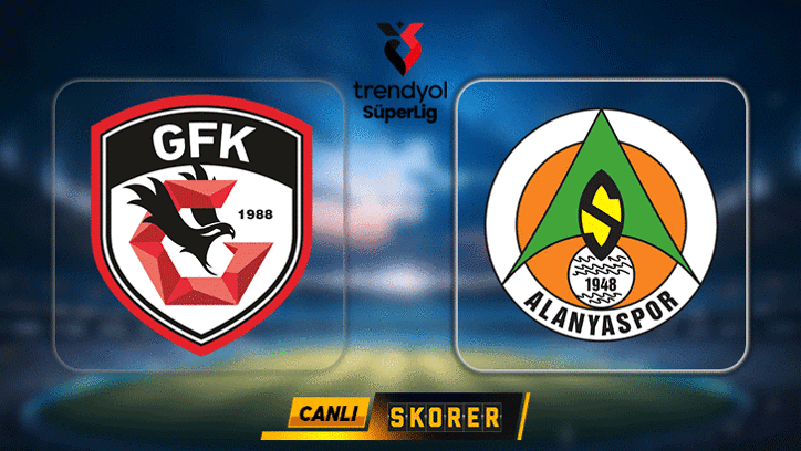 Süper Lig'de Gaziantep FK Alanyaspor'u konuk ediyor