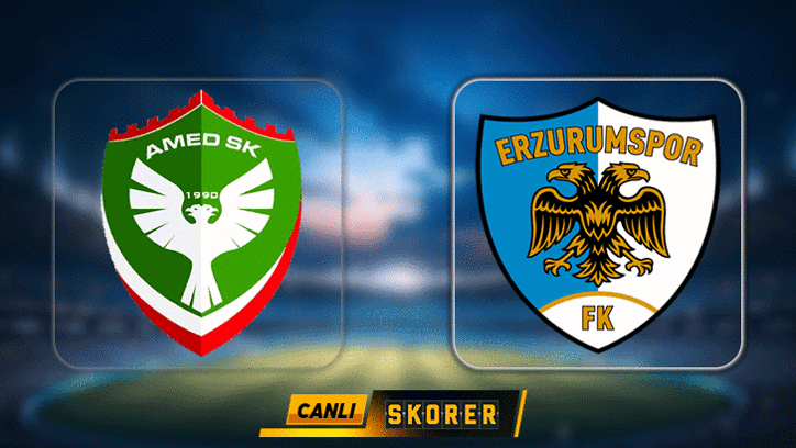 CANLI | Süper Lig'de Amed SK - Erzurumspor SK maçı!