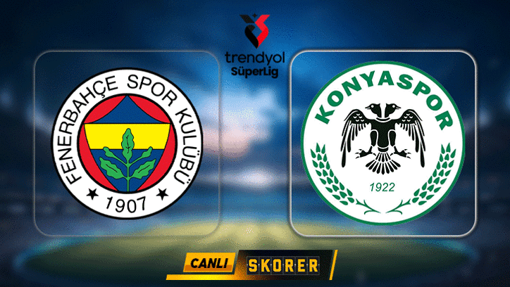 Fenerbahçe sahasında Konyaspor'u konuk ediyor