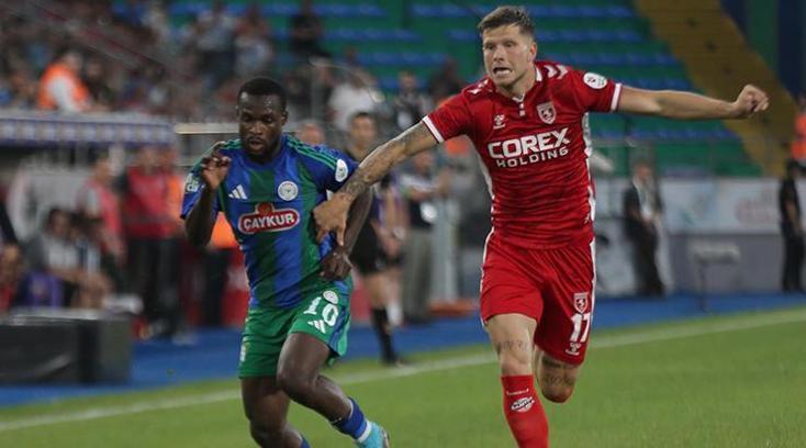 Süper Lig'de Karadeniz derbisinde Samsunspor, Rizespor'u mağlup etti!