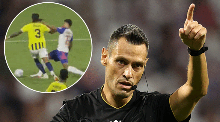 Lyon-Fenerbahçe maçında tartışmalı pozisyon! Gol kararı VAR'dan döndü