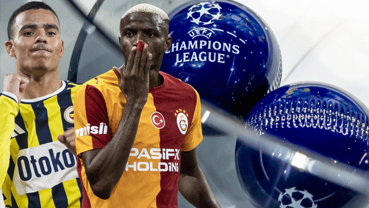 Fenerbahçe ve Galatasaray'ın rakipleri belli oldu!