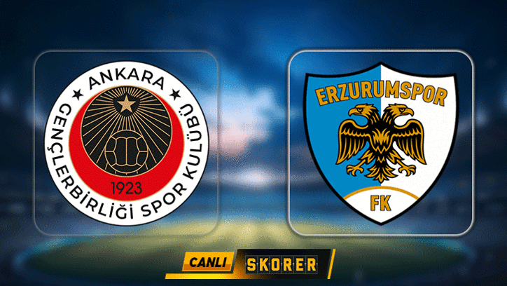 CANLI │ Süper Lig'de Gençlerbirliği'nin konuğu Erzurumspor FK