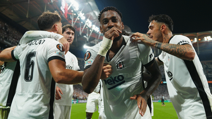 Beşiktaş, Marsilya'yı farklı geçti! Ülke puanı güncellendi