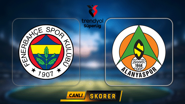 Süper Lig'de Fenerbahçe Alanyaspor'u konuk ediyor