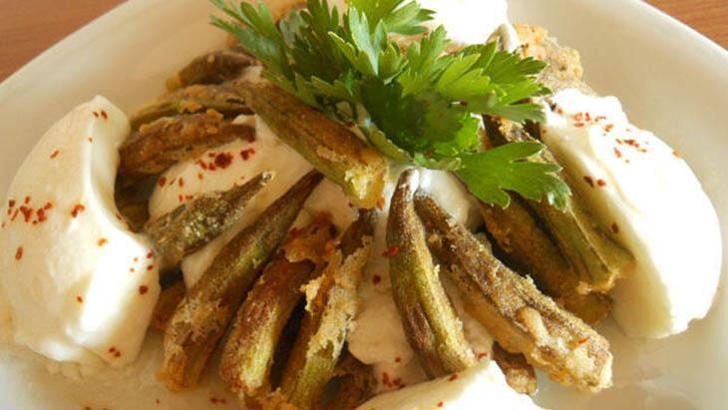 Bamya kızartması tarifi