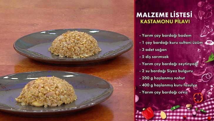 Kastamonu pilavı tarifi