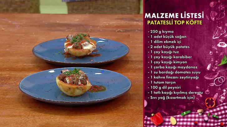 Patatesli top köfte tarifi ve malzemeleri | Patatesli top köfte yapılışı