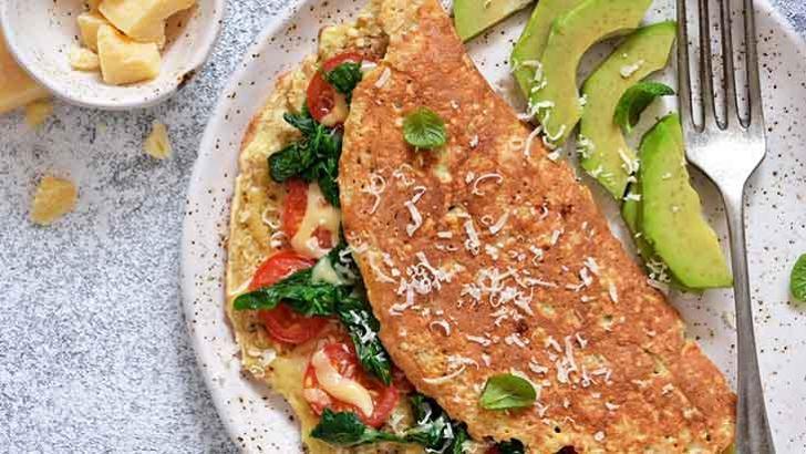 Yulaf Kepekli Omlet Tarifi