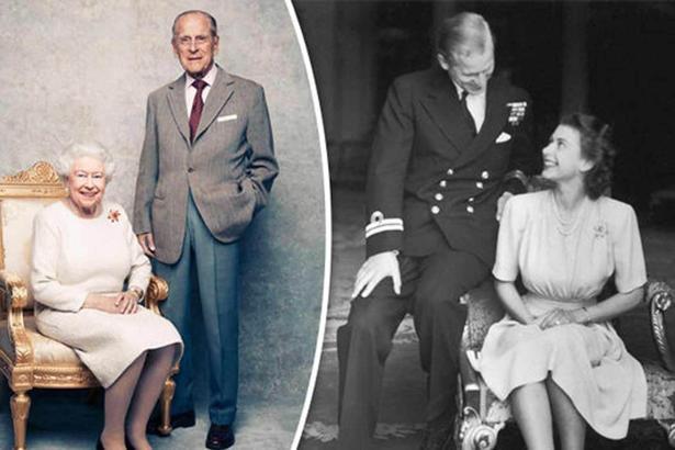 Kraliçe Elizabeth ve Prens Philip 70'inci evlilik yıl dönümünü kutluyor