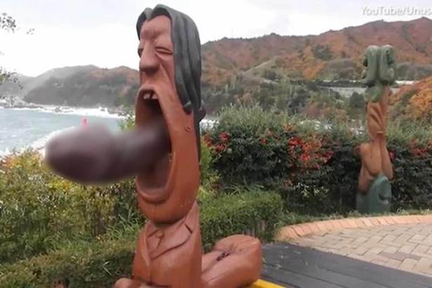 Güney Kore'deki penis temalı park görenleri şaşırtıyor