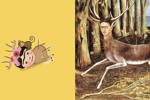 Frida Kahlo'nun eserlerinden oluşan emoji setine bayılacaksınız