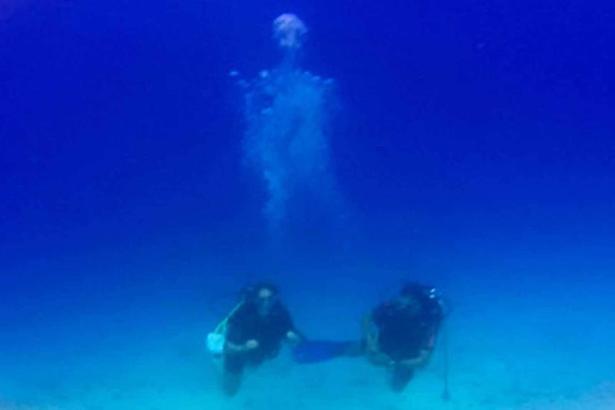 Denizaltında ortaya çıkan hayalet kafaları karıştırdı