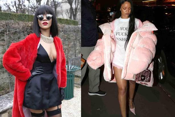 Rihanna'nın moda kurallarını tokatladığı 14 kombin