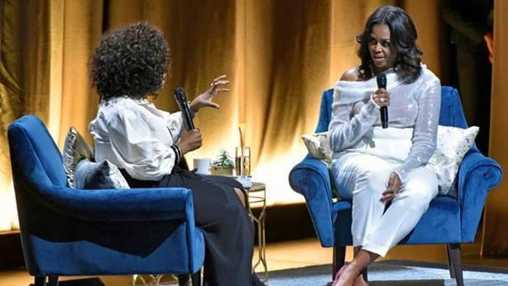 Michelle Obama, Beyaz Saray'ın Oprah'ı oldu bile