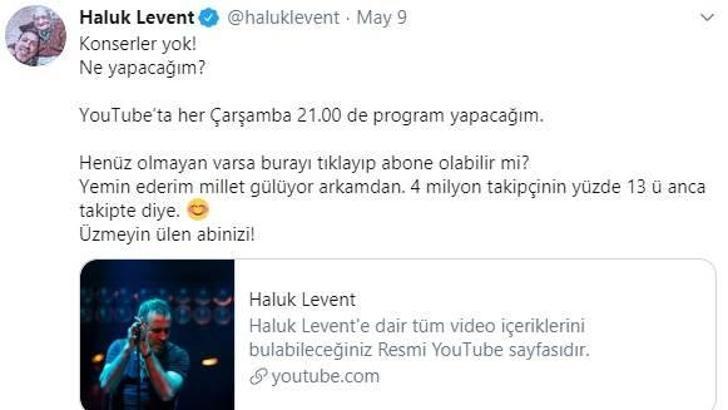 Haluk Levent neden Youtuber olmaya karar verdi?