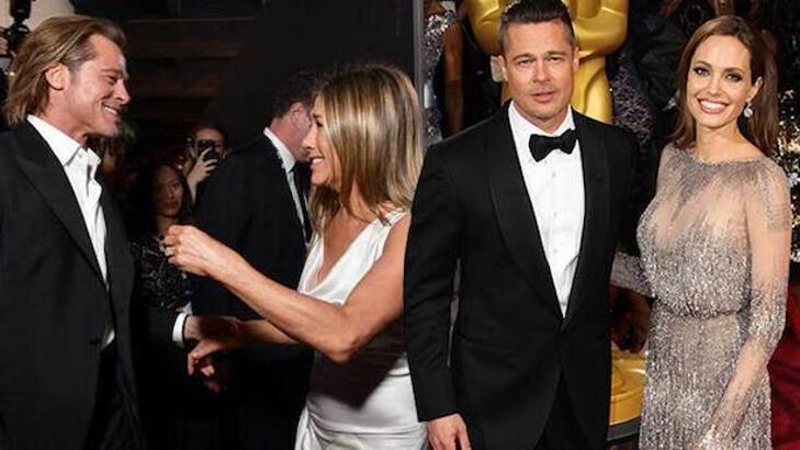 Brad Pitt'in yeni sevgilisi evli çıktı! Nasıl yani?