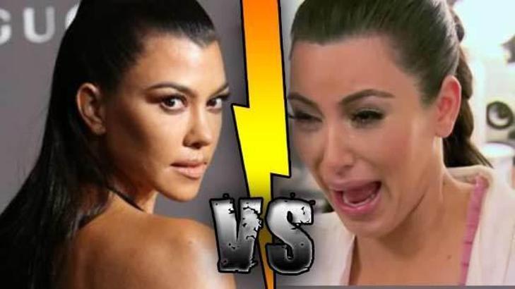 Kim Kardashian ve Kourtney Kardashian'ın yumruk yumruğa kavgası: Nasıl yani?
