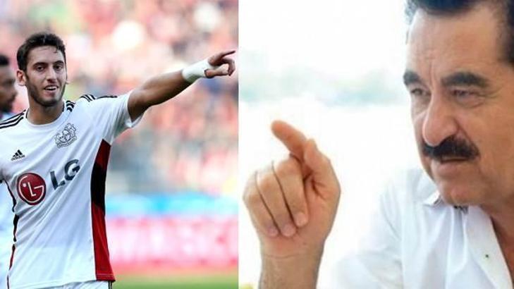 Allah Allah bu nasıl futbol: İbrahim Tatlıses'ten Hakan Çalhanoğlu'na eleştiri
