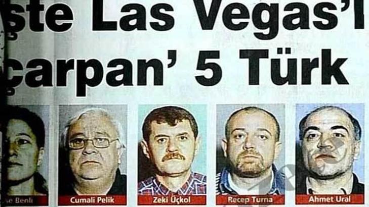 Las Vegas'ta kumarhaneyi milyonlarca dolar dolandıran Türkler
