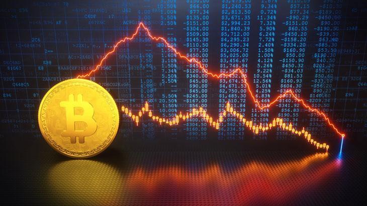 Kripto paralar sert düştü