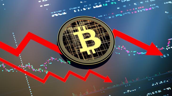 Bitcoin'de sert kayıp