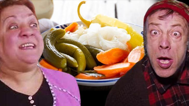 Kütür kütür turşunun sırrı sirke mi, limon mu? '4-5 tane nohut atın, bir avuç yiyin'
