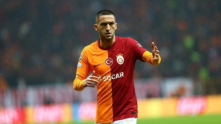 Galatasaray'da Hakim Ziyech, Şampiyonlar Ligi'nde haftanın 11'ine seçildi