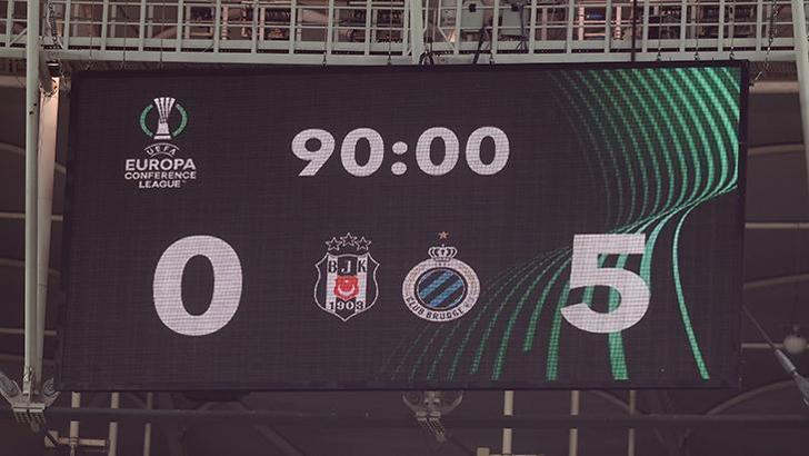 Ahmet Nur Çebi'nin son maçında Beşiktaş farklı mağlup!