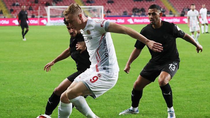 Hatayspor - Antalyaspor maçından kareler