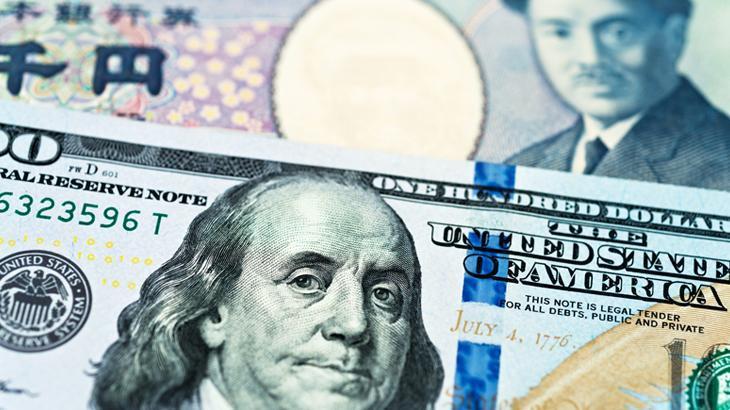 Dolar, yen karşısında 4 ayın dibinde