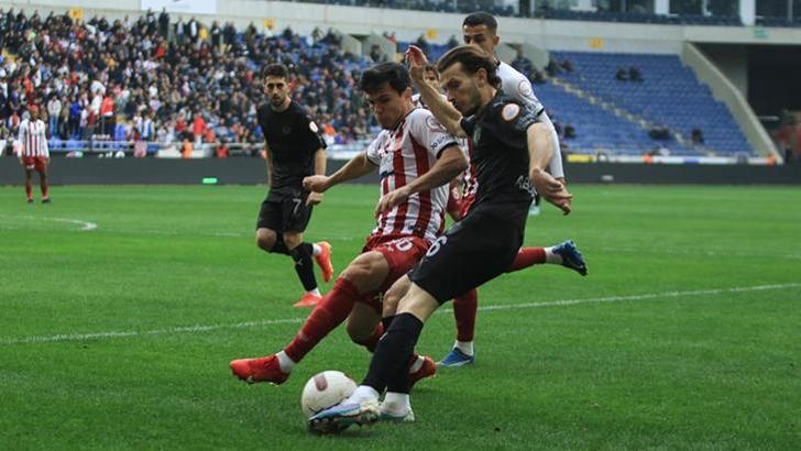Hatayspor - Sivasspor maçında kazanan yok: 1-1