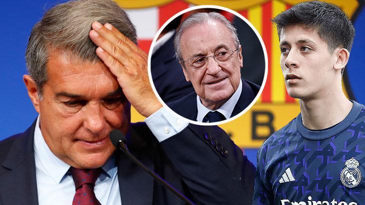 SON DAKİKA: Barcelona, Arda Güler'in intikamını alıyor! Real Madrid'e 40 milyon euroluk transfer çalımı