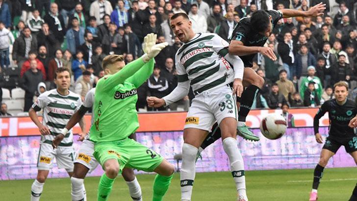 Konyaspor - Adana Demirspor maçında kazanan yok: 2-2